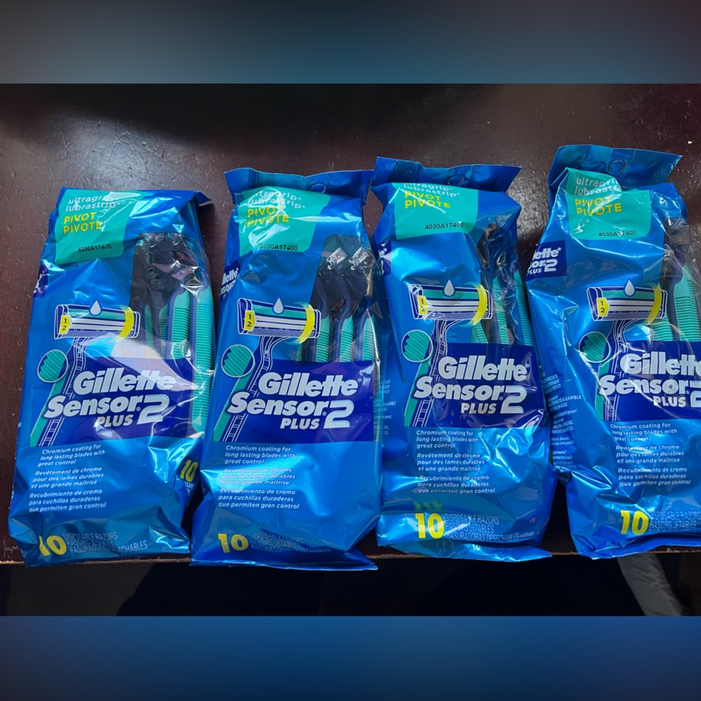 Gillette Sensor2 Plus Disposable Razors 40 count